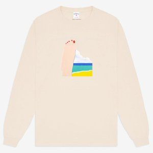 *NTW - Noah x Wesselmann Foot LS Tee - SZ M